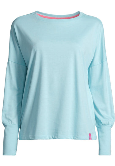 Salzhaut - SMAAK Damen normale Passform - Hamburg - Langarmshirt - Reduziert - 7 - #farbe_aqua