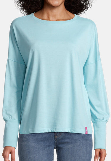Salzhaut - SMAAK Damen normale Passform - Hamburg - Langarmshirt - Reduziert - 8 - #farbe_aqua