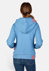 salzhaut - Damen Sweatjacke SÖÖTE Tailliert - adenauer & co - Anker - Basic - 120 - #farbe_Ice Blue