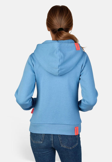 salzhaut - Damen Sweatjacke SÖÖTE Tailliert - adenauer & co - Anker - Basic - 120 - #farbe_Ice Blue