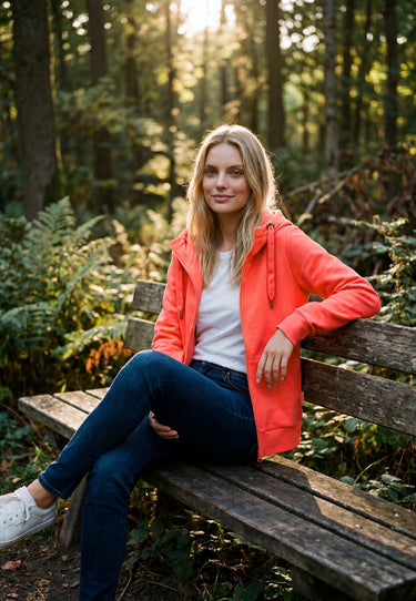 salzhaut - SÖÖTE Damen Tailliert - adenauer & co - Anker - Basic - 102 - #farbe_fiery-coral