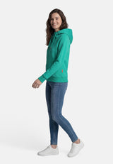 salzhaut - Damen Sweatjacke SÖÖTE Tailliert - adenauer & co - Anker - Basic - 5 - #farbe_Lagoon