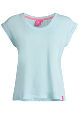 salzhaut - SÖMMER Damen Shirt Relaxed-Fit - adenauer & co - Anker - Basic - 12 - #farbe_Aqua