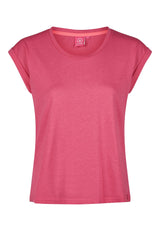 salzhaut - SÖMMER Damen Shirt Relaxed-Fit - adenauer & co - Anker - Basic - 37 - #farbe_Pink