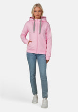 salzhaut - Damen Sweatjacke SÖÖTE Tailliert - adenauer & co - Anker - Basic - 44 - #farbe_Rosé