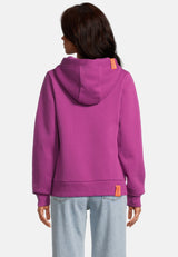 salzhaut - Damen Sweatjacke SÖÖTE Tailliert - adenauer & co - Anker - Basic - 106 - #farbe_Plum