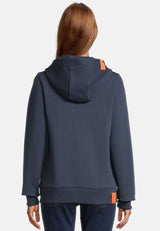 salzhaut - Damen Sweatjacke SÖÖTE Tailliert - adenauer & co - Anker - Basic - 88 - #farbe_Navy