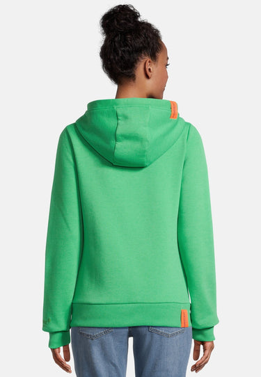 salzhaut - SÖÖTE Damen Tailliert - Hamburg - Kapuze - kuschelig - 20 - #farbe_apple-green-mel