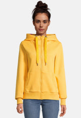 salzhaut - Damen Sweatjacke SÖÖTE Tailliert - adenauer & co - Anker - Basic - 38 - #farbe_Sun
