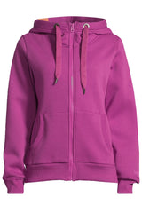 salzhaut - Damen Sweatjacke SÖÖTE Tailliert - adenauer & co - Anker - Basic - 104 - #farbe_Plum