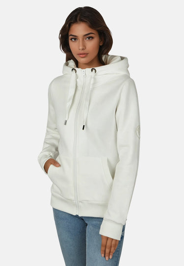 salzhaut - SÖÖTE Damen Tailliert - Hamburg - Kapuze - kuschelig - 24 - #farbe_offwhite