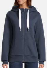 salzhaut - Damen Sweatjacke SÖÖTE Tailliert - adenauer & co - Anker - Basic - 87 - #farbe_Navy