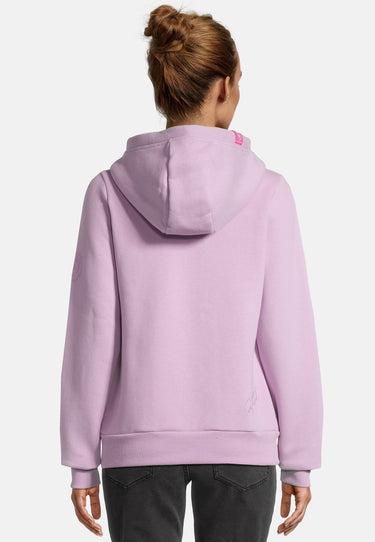 Salzhaut - SÖÖTE JACKE Damen Leicht tailliert - Eingriffstaschen - Hoodiejacke - Reduziert - 19 - #farbe_flieder