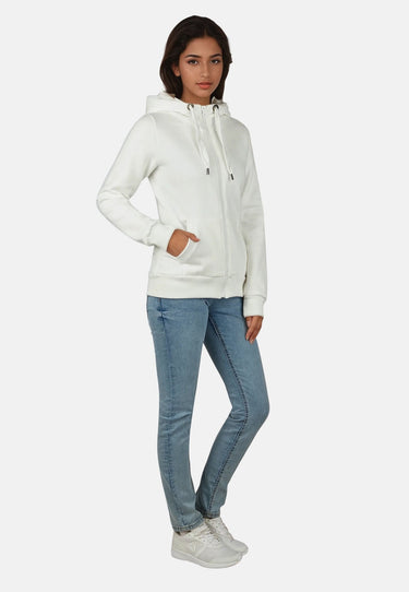 Salzhaut - SÖÖTE JACKE Damen Leicht tailliert - Eingriffstaschen - Hoodiejacke - Reduziert - 5 - #farbe_offwhite