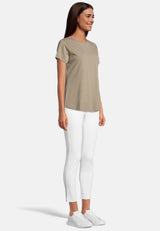 salzhaut - STEENTJE Damen Shirt normale Passform - adenauer & co - Anker - Basic - 25 - #farbe_Seagrass