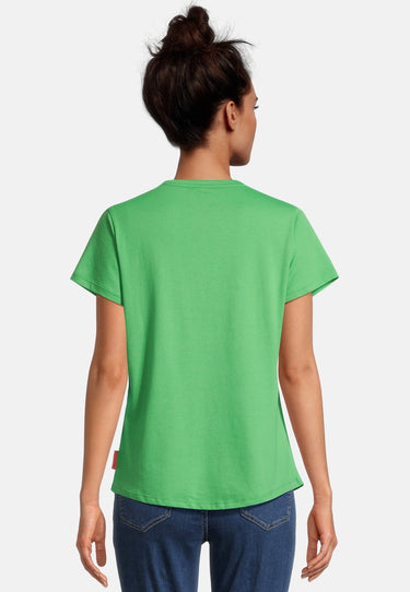 Salzhaut - STEENTJE Damen normale Passform - anker - baumwollshirt freizeittop geschenkidee freundin küste streetwear mode freizeitbekleidung - damenbekleidung - 15 - #farbe_apple-green-mel