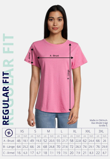 Salzhaut - STEENTJE Damen normale Passform - anker - baumwollshirt freizeittop geschenkidee freundin küste streetwear mode freizeitbekleidung - damenbekleidung - 11 - #farbe_sky