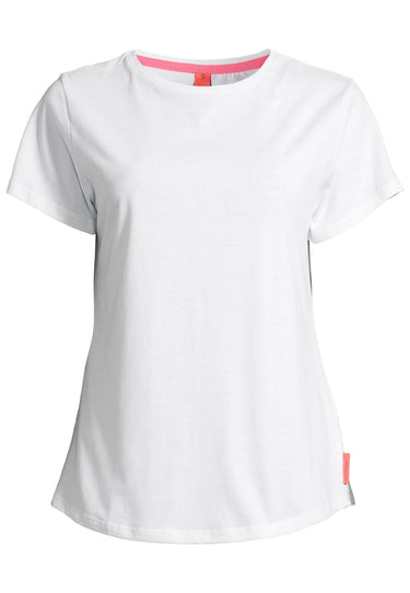 Salzhaut - STEENTJE Damen normale Passform - anker - baumwollshirt freizeittop geschenkidee freundin küste streetwear mode freizeitbekleidung - damenbekleidung - 38 - #farbe_white
