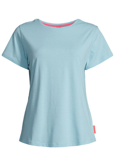 Salzhaut - STEENTJE Damen normale Passform - anker - baumwollshirt freizeittop geschenkidee freundin küste streetwear mode freizeitbekleidung - damenbekleidung - 23 - #farbe_aqua