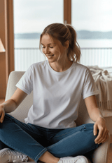salzhaut - STEENTJE Damen Shirt normale Passform - adenauer & co - Anker - Basic - 44 - #farbe_White