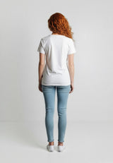 salzhaut - STEENTJE - KÜSTENLIEBE WELLE Damen Shirt Regular Fit - adenauer & co - Anker - Basic - 9 - #farbe_White-Neon Pink-Ocean