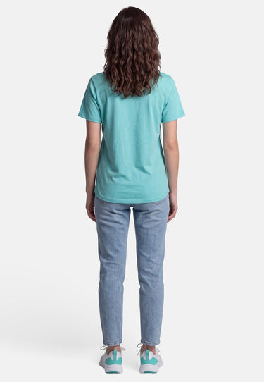salzhaut - STEENTJE - MOIN Herzen Damen Shirt Regular Fit - adenauer & co - Anker - Basic - 36 - #farbe_Aqua-Blossom