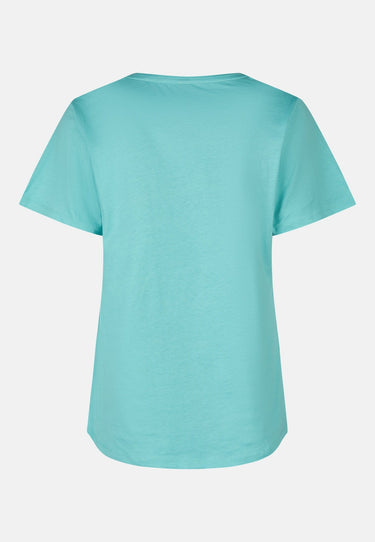 salzhaut - STEENTJE - MOIN Herzen Damen Shirt Regular Fit - adenauer & co - Anker - Basic - 39 - #farbe_Aqua-Blossom