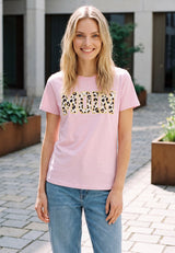 salzhaut - Damen Shirt STEENTJE - MOIN Leo Regular Fit - adenauer & co - Anker - Basic - 33 - #farbe_Rosé-Yellow