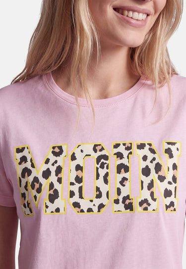 salzhaut - STEENTJE - MOIN Leo Damen Shirt Regular Fit - adenauer & co - Anker - Basic - 38 - #farbe_Rosé-Yellow