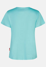 salzhaut - Damen Shirt STEENTJE - MOIN Leo Regular Fit - adenauer & co - Anker - Basic - 7 - #farbe_Aqua-Yellow