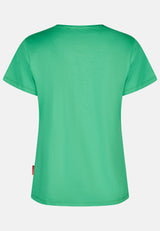 salzhaut - Damen Shirt STEENTJE - MOIN Leo Regular Fit - adenauer & co - Anker - Basic - 48 - #farbe_Apple Green-Pink