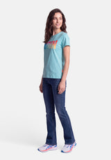 salzhaut - Damen Shirt STEENTJE - MOIN Multicolor Regular Fit - adenauer & co - Anker - Basic - 4 - #farbe_Aqua-Multicolor