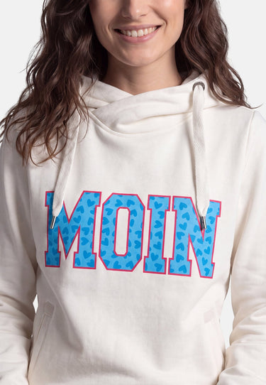 salzhaut - SÜNN - MOIN Herzen Damen Hoodie Tailliert - adenauer & co - Anker - Basic - 22 - farbe_Offwhite-Ocean