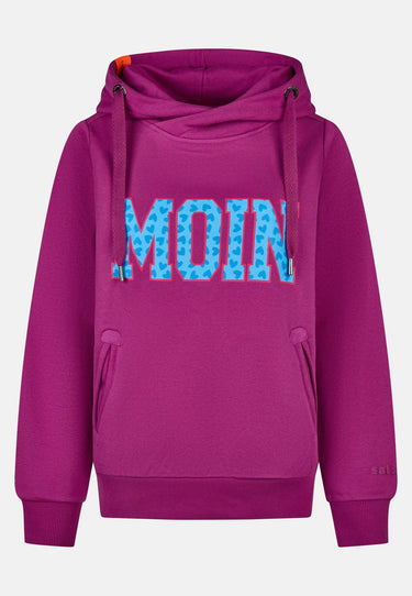 salzhaut - SÜNN - MOIN Herzen Damen Tailliert - adenauer & co - Anker - Basic - 10 - #farbe_Plum-Ocean Blue