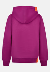 salzhaut - Damen Hoodie SÜNN - MOIN Herzen Tailliert - adenauer & co - Anker - Basic - 22 - #farbe_Plum-Ocean Blue
