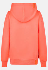 salzhaut - SÜNN - MOIN Leo Damen Hoodie Tailliert - adenauer & co - Anker - Basic - 32 - #farbe_Fiery Coral-Pink