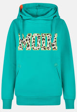 salzhaut - SÜNN - MOIN Leo Damen Hoodie Tailliert - adenauer & co - Anker - Basic - 10 - #farbe_Lagoon-Yellow