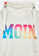 salzhaut - Damen Hoodie SÜNN - MOIN Multicolor Tailliert - adenauer & co - Anker - Basic - 6 - #farbe_Offwhite-Multicolor