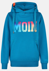 salzhaut - Damen Hoodie SÜNN - MOIN Multicolor Tailliert - adenauer & co - Anker - Basic - 10 - #farbe_Fjord-Multicolor