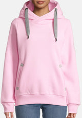 salzhaut - Damen Hoodie SÜNN Tailliert - adenauer & co - Anker - Basic - 41 - #farbe_Rosé