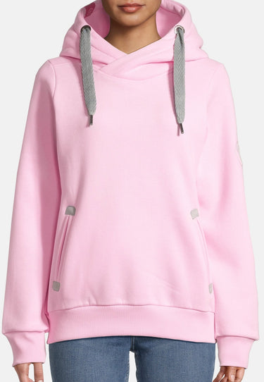 salzhaut - SÜNN Damen Tailliert - Hamburg - Hoodie - Kapuzenpulli - 35 - #farbe_ros