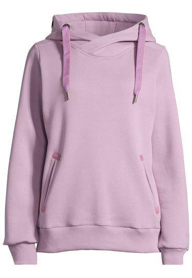 salzhaut - SÜNN Damen Tailliert - Hamburg - Hoodie - Kapuzenpulli - 39 - #farbe_flieder