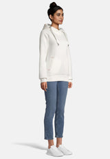 salzhaut - Damen Hoodie SÜNN Tailliert - adenauer & co - Anker - Basic - 38 - #farbe_Offwhite