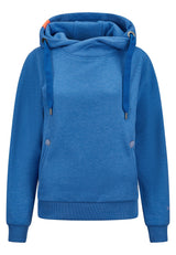 salzhaut - Damen Hoodie SÜNN Tailliert - adenauer & co - Anker - Basic - 22 - #farbe_Sky