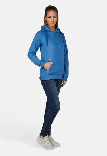 salzhaut - SÜNN Damen Tailliert - Hamburg - Hoodie - Kapuzenpulli - 16 - #farbe_sky