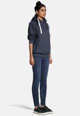 salzhaut - SÜNN HOODIE Damen Hoodie Relaxed-Fit - adenauer & co - Anker - Basic - 27 - #farbe_Navy