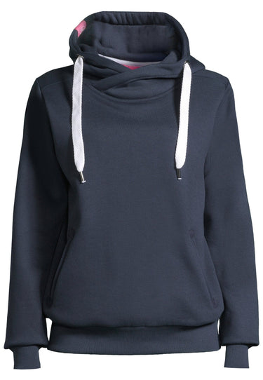 Salzhaut - SÜNN HOODIE Damen Relaxed-Fit - Eingriffstaschen - Hoodie - Reduziert - 25 - #farbe_navy