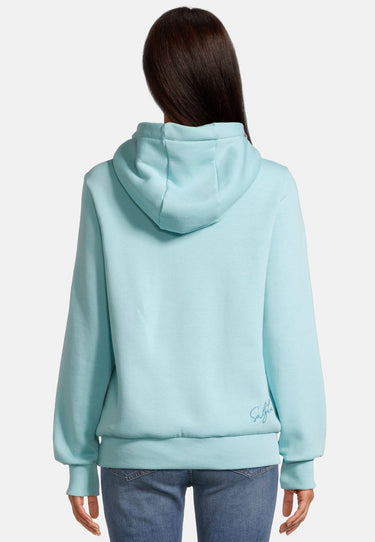 Salzhaut - SÜNN - MOIN Damen Tailliert - baumwollpullover - frauen sweatjacke - freizeitpullover - 9 - #farbe_aqua