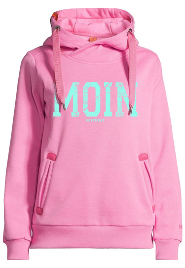 Salzhaut - SÜNN - MOIN Damen Tailliert - baumwollpullover - frauen sweatjacke - freizeitpullover - 32 - #farbe_blossom-yucca