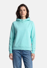 salzhaut - SUTSCHE Damen Hoodie Regular Fit - adenauer & co - Anker - Basic - 3 - #farbe_Aqua
